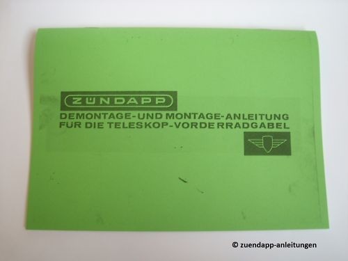 Reparaturanleitung zündapp - reparaturanleitung,